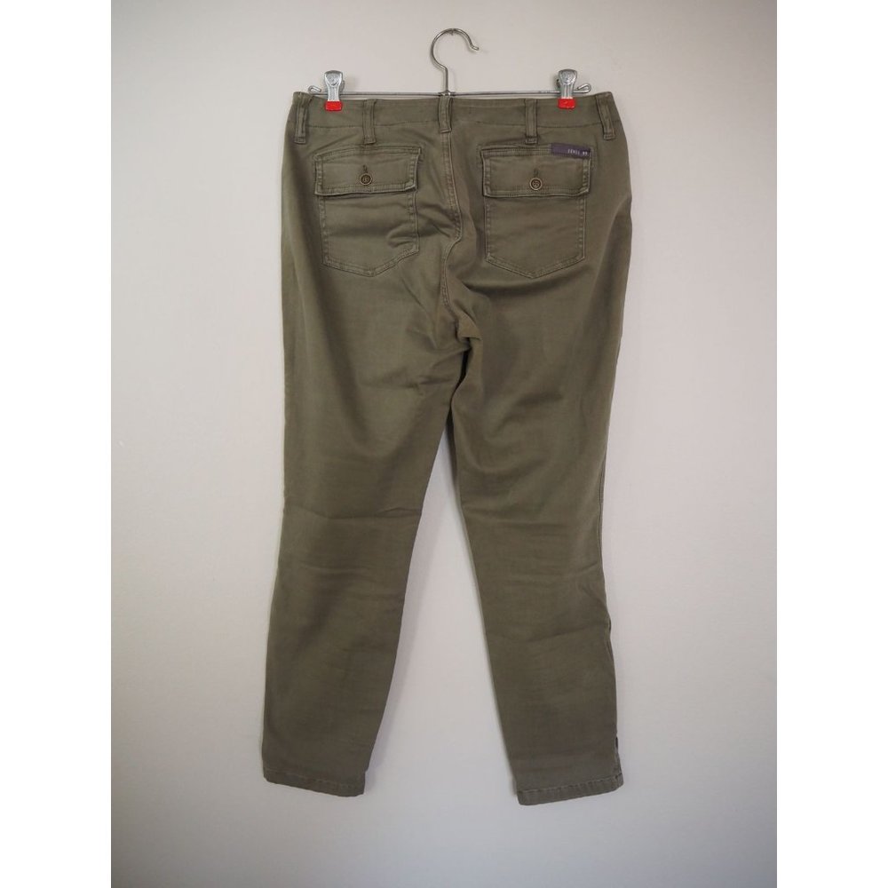 Level 99 Aiden Patch Pocket Utility Pant Army Gre… - image 3